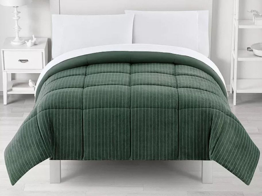 The Big One Plush Down-Alternative Reversible Comforter