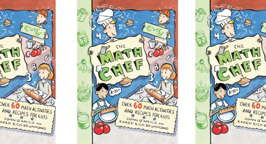 Three stock image of chef book for kids
