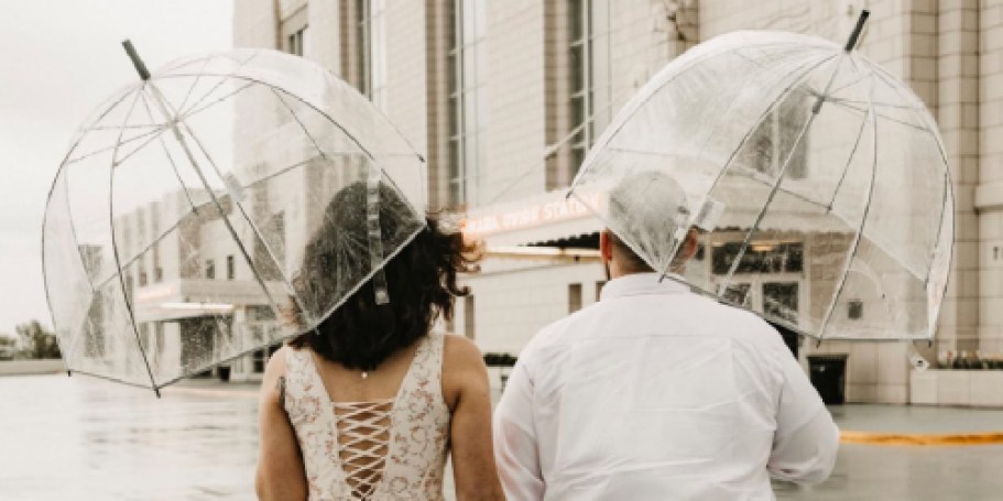 Totes Bubble Umbrellas ONLY $17 on Walmart.com (Highly Rated & Fun for Photo Shoots)