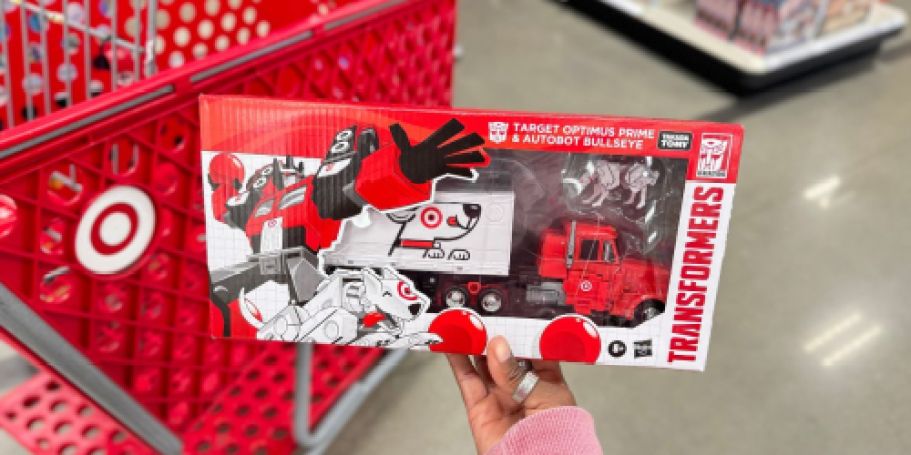 NEW Target Transformers Bullseye Optimus Prime Truck – May Sell Out!