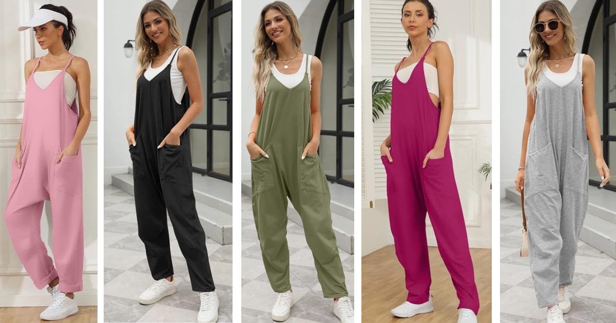 Trendy Queen Womens Jumpsuit Only $14.97 Shipped w/ Amazon Prime (Awesome Reviews)