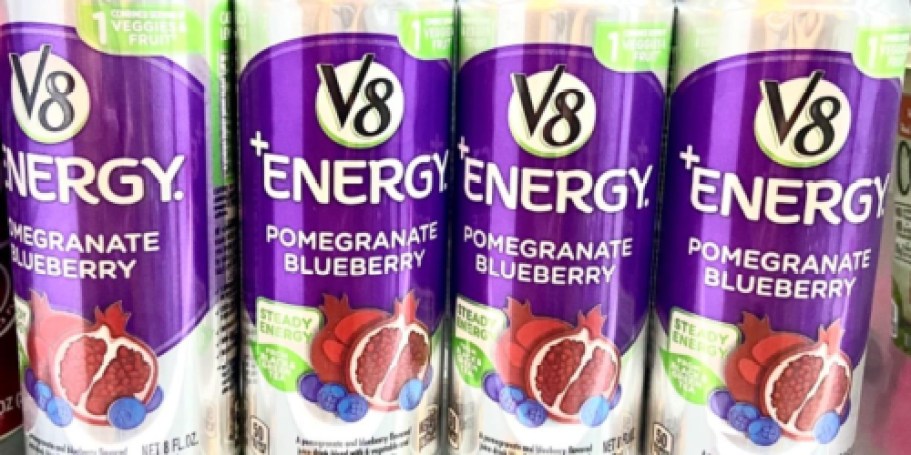 V8 +ENERGY Juice Drinks 12-Packs from $6 Shipped on Amazon