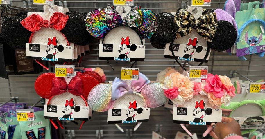 Minnie Mouse Ears displayed at a store