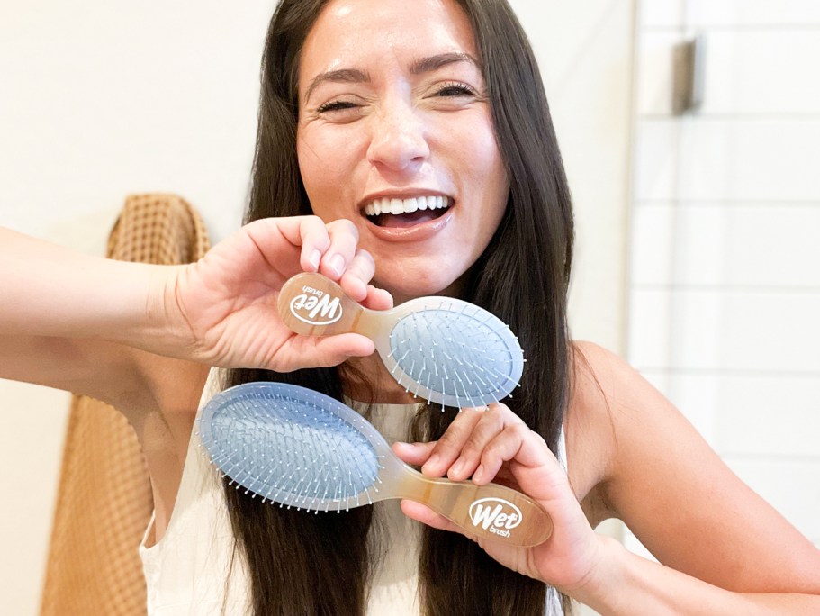 Wet Brush Detangling Dry Hair Brush 2-Pack Only $7 on BeautyBrands.com (Reg. $19)