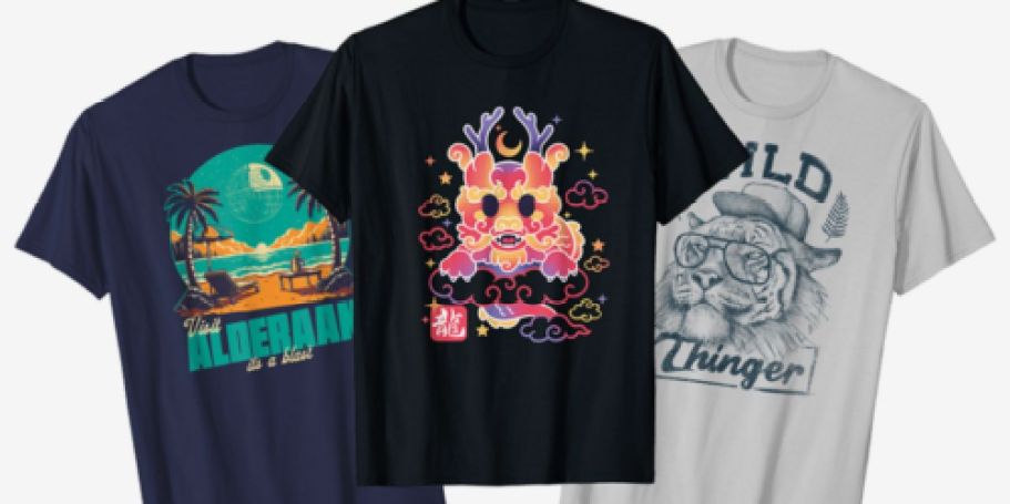 FOUR Woot Graphic Tees ONLY $28 Shipped (Just $7 Each!)