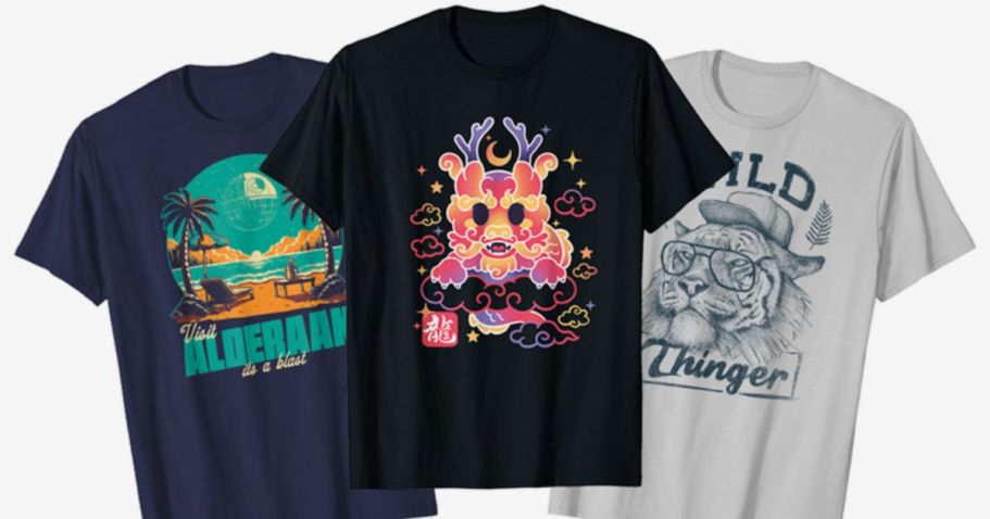 FOUR Woot Graphic Tees Only $28 Shipped (Just $7 Each)