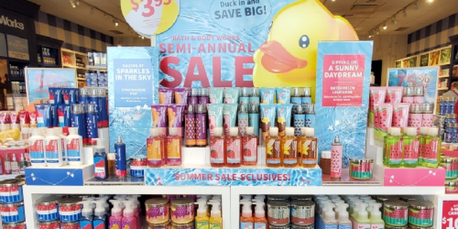 Bath & Body Works Semi-Annual Sale is ON! (Up to 75% Off Your Favorite Scents!)