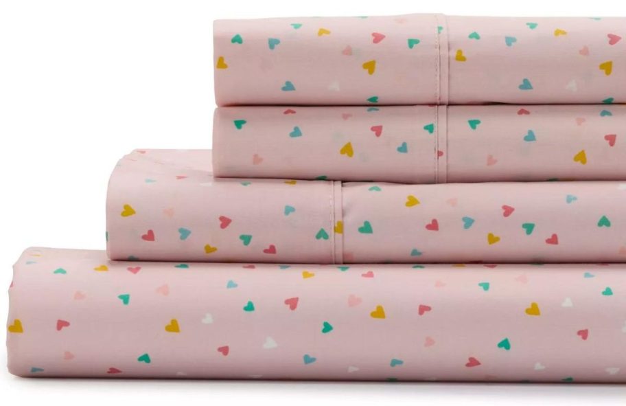 The Big One Kids 275 Thread Count Sheet Set stock image