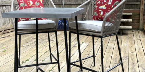 Up to 75% Off Home Depot Patio Furniture | Wicker Bistro Set $249 Shipped (Reg. $719)