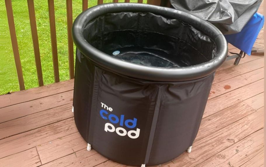 The Cold Pod Ice Bath Tub with Cover $39.99 Shipped (Reg. $140) | Great for Fitness Enthusiasts!