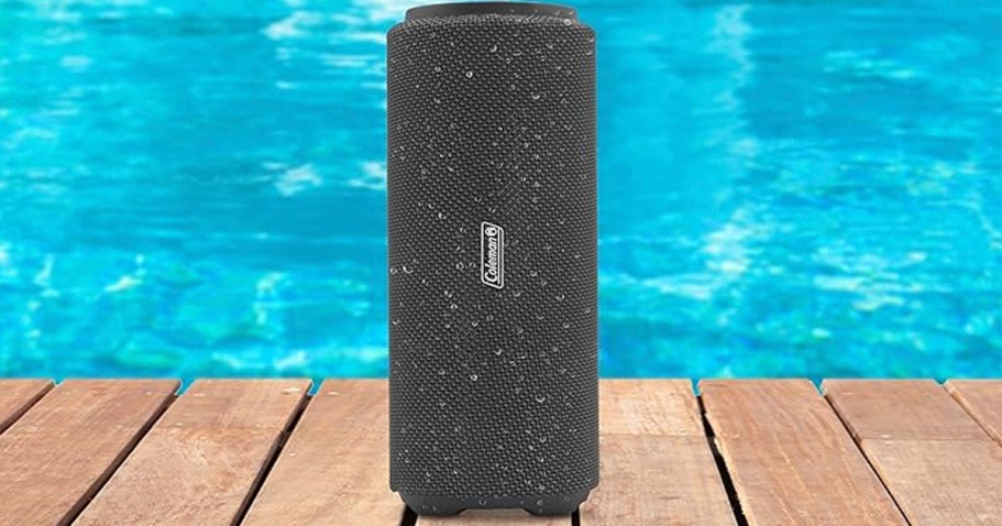 Coleman Portable Waterproof Bluetooth Speaker Only $22.99 Shipped (Regularly $60)