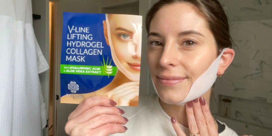 Collagen Chin Lifting Masks 5-Pack Only $15.79 Shipped on Amazon (Over 9K 5-Star Ratings!)