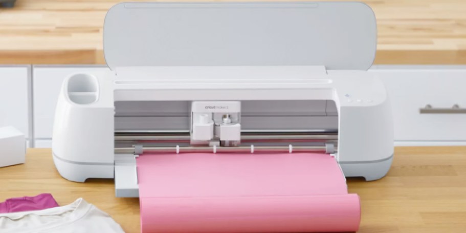 Up to 75% Off Cricut Supplies on Amazon | Pink Vinyl Roll 5-Pack Only $10.85 (Reg. $45)