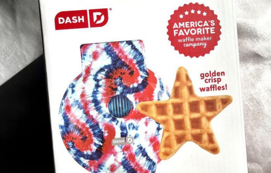 Dash mini star waffle maker 