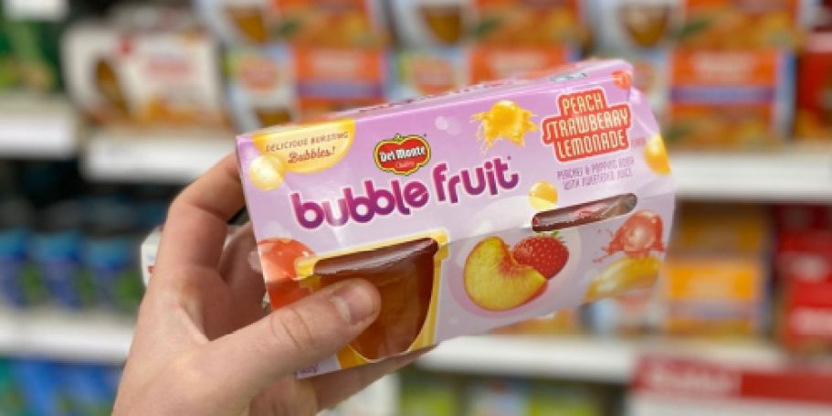 Del Monte Bubble Fruit Cups 24-Pack Just $12.68 Shipped on Amazon (Only 53¢ Each)