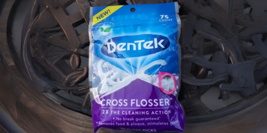 DenTek Plaque Control Cross Flossers 75-Count Just $2.45 Shipped on Amazon (Reg. $8.64) + More