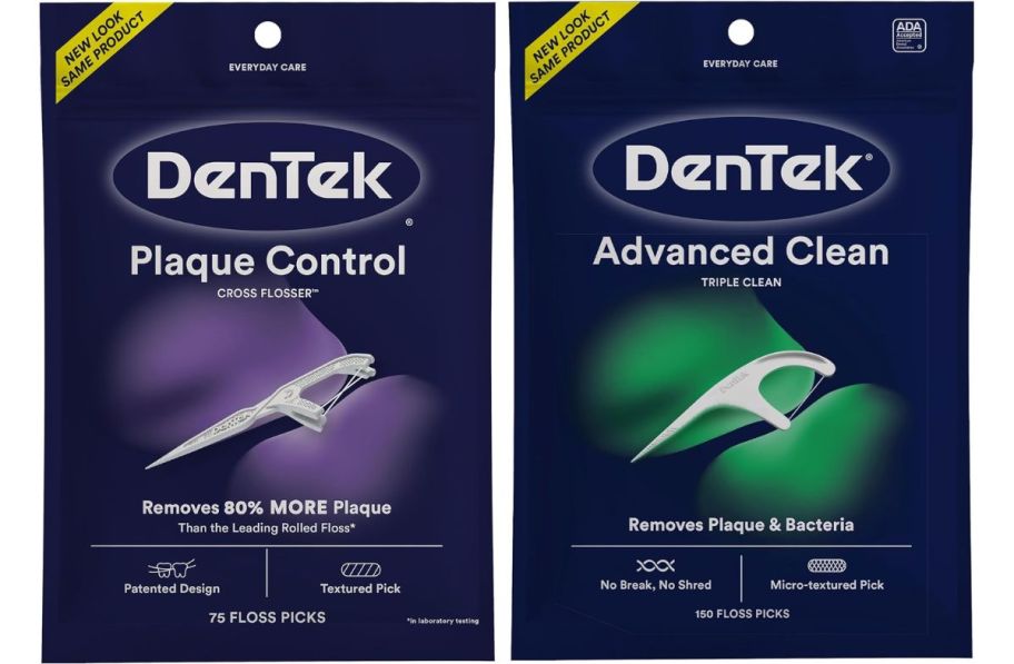 DenTek Advanced Clean and Plaque Control Floss Picks
