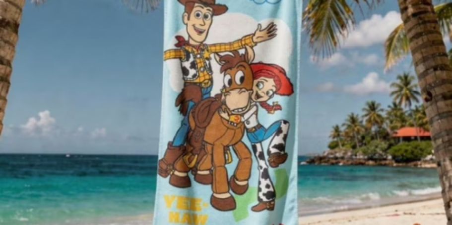 WOW! Score $5 Disney Beach Towels on Walmart.com