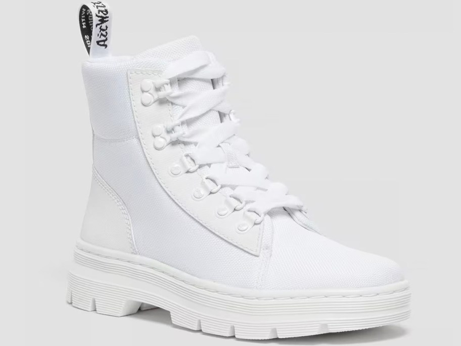 white dr martens boots