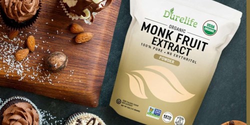 Organic Monk Fruit Extract Powder Just $16.59 Shipped on Amazon | Zero Calorie Sweetener