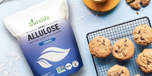 Durelife Allulose Sugar Substitute 5-Pound Bag Only $23.74 on Amazon