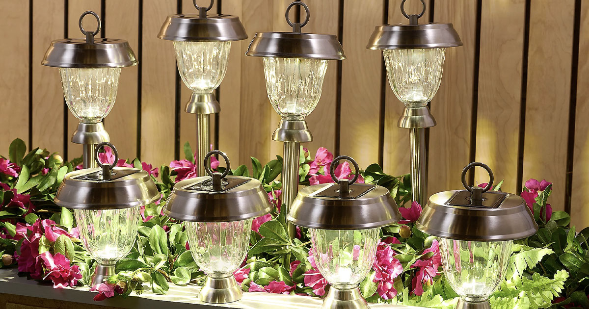 Energizer Color-Changing Solar Path Lights 8-Pack from $67.48 Shipped (Reg. $109)