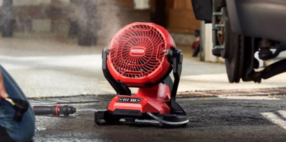 Craftsman 3-Speed Cordless Misting Fan Only $79 Shipped on Lowes.com