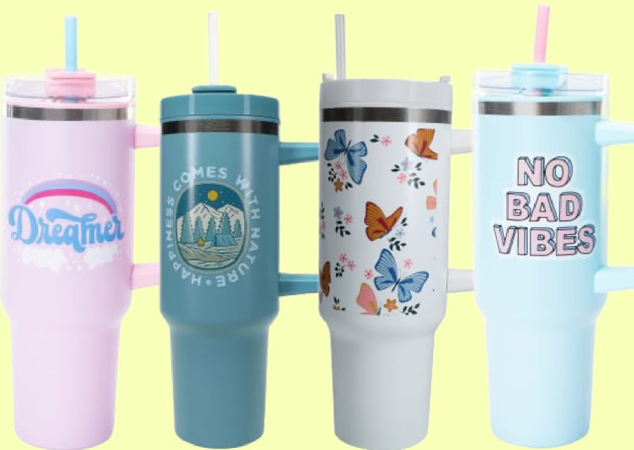 five below tumblers