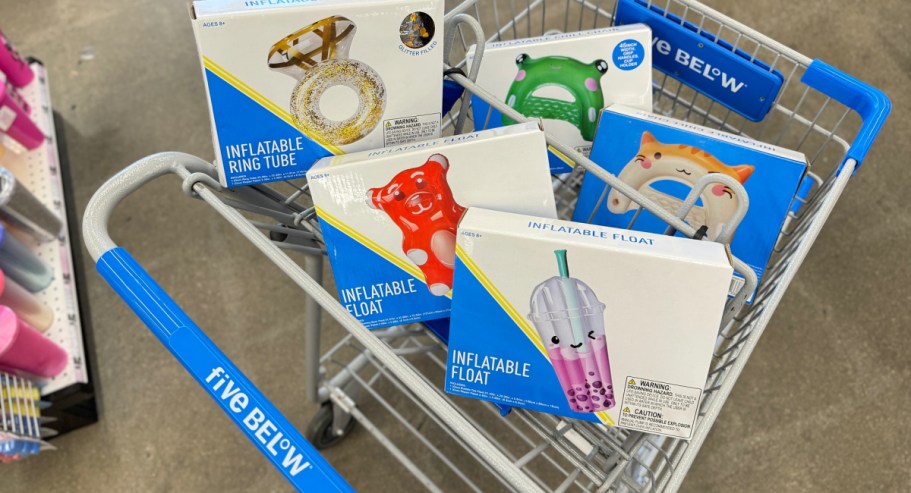 50% Off Five Below Summer Finds | $2.50 Inflatable Floats, String Lights, Lanterns, & More