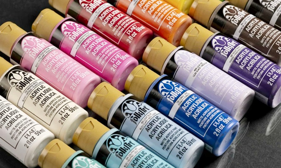 FolkArt Acrylic Paint 2oz ONLY 97¢ Shipped on Amazon | Perfect for Crafting!