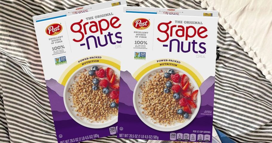 BOGO Grape-Nuts Cereal 20.5oz Boxes on Amazon