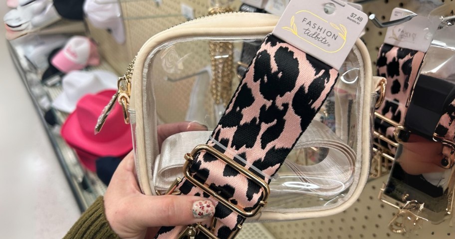 Clear Crossbody Bags Only $8.49 at Hobby Lobby + Extra Bag Straps Just $4.99!