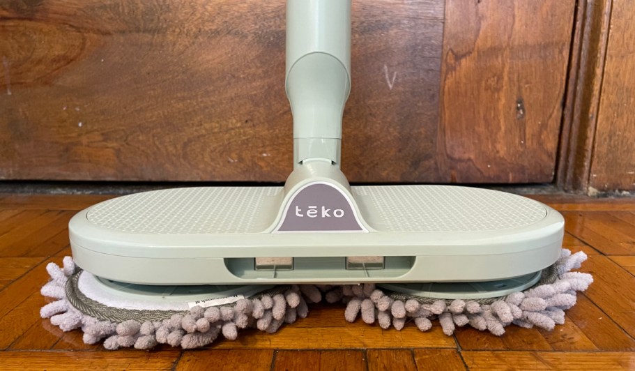 Cordless Scrubber Mop from $34.98 Shipped (Cleans Floors, Baseboards, & Hard-to-Reach Spots!)