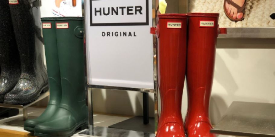 Up to 60% Off Hunter Women’s Boots | Styles from $52.97 (Reg. $120)