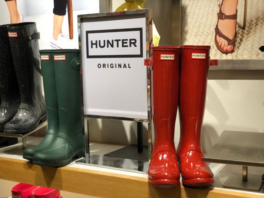 Up to 60% Off Women’s Hunter Boots at Nordstrom Rack | Styles from $52.97!