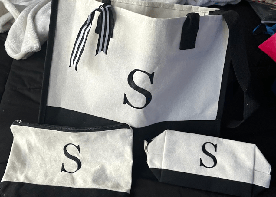 Tote bags with initials 