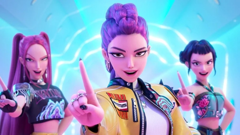 characters from the k-pop demon hunters movie