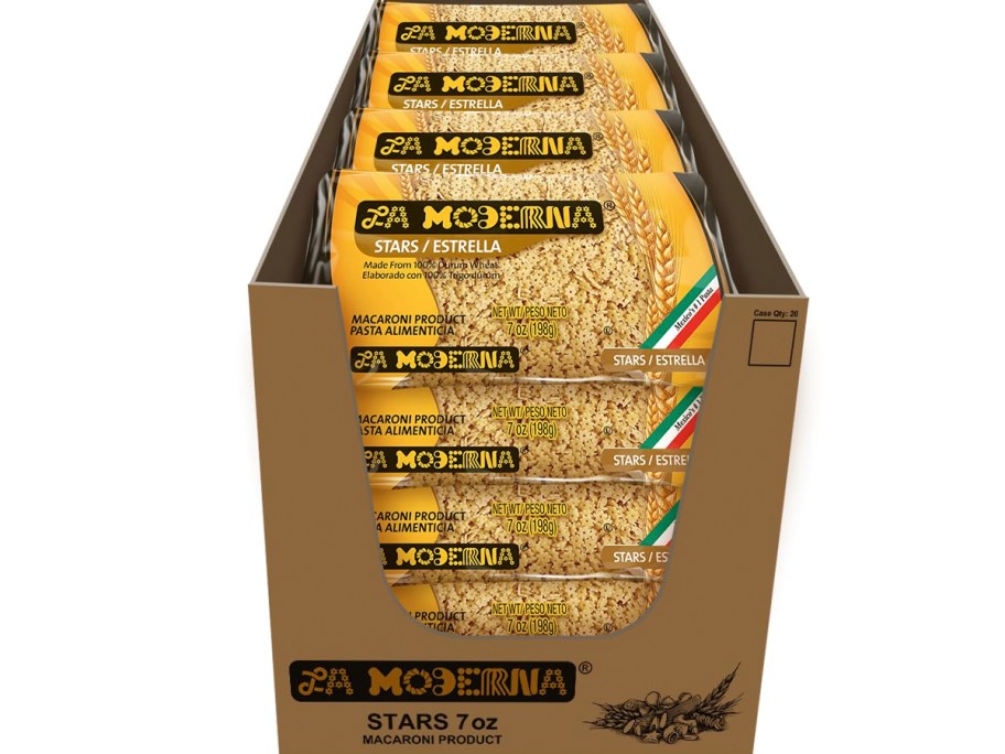 la moderna stars pasta box