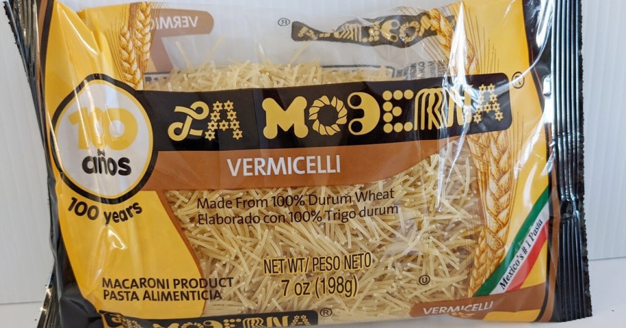 La Moderna Pasta 20-Count Only $6.46 Shipped on Amazon (Just 32¢ Each!)