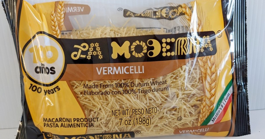 La Moderna Pasta 6-Count Only $3 on Amazon (Just 50¢ Each) + More