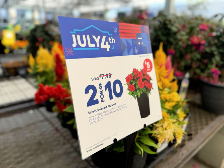 Shop Lowe’s 4th of July Sale NOW | Save BIG on Blackstone, Patio Furniture, Plants, & More