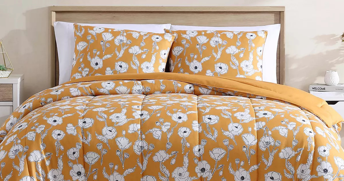 Macy’s 3-Piece Comforter Sets in ANY Size Just $19.99 (Reg. $80)