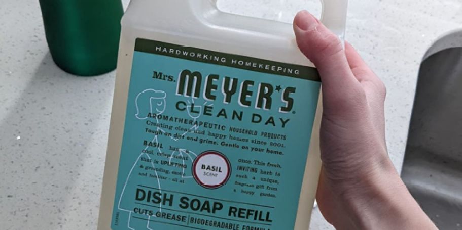 Mrs. Meyer’s Dish Soap Refill Only $7.77 Shipped on Amazon