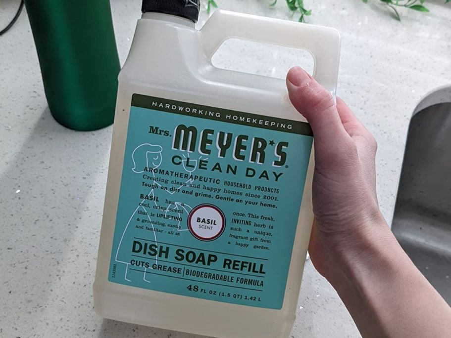 Mrs. Meyer’s Dish Soap Refill Only $7.77 Shipped on Amazon