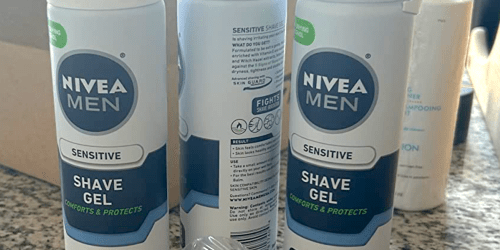 Nivea Men’s Shave Gel 3-Pack Only $6.95 Shipped on Amazon