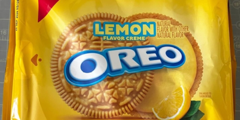 OREO Party Size Pack Only $4 Shipped on Amazon (Lemon, Mint, Golden, & More!)
