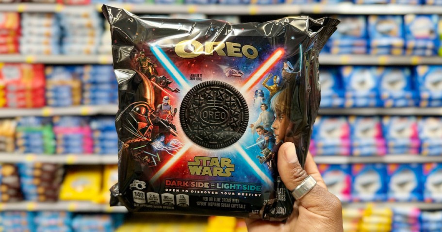 NEW OREO Star Wars Cookies Only $4 on Amazon or Walmart (Mystery Creme Filling Color!)