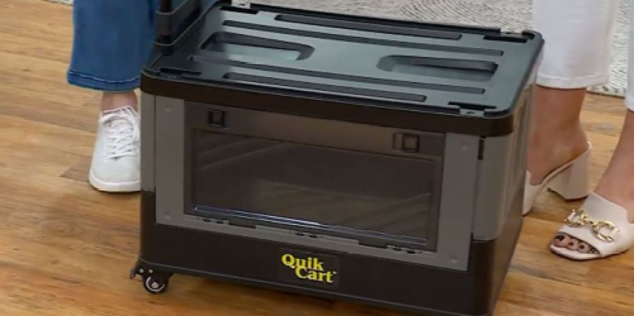 Stackable Rolling Crate w/ Accessible Windows from $47.48 Shipped on QVC.com (Reg. $75)