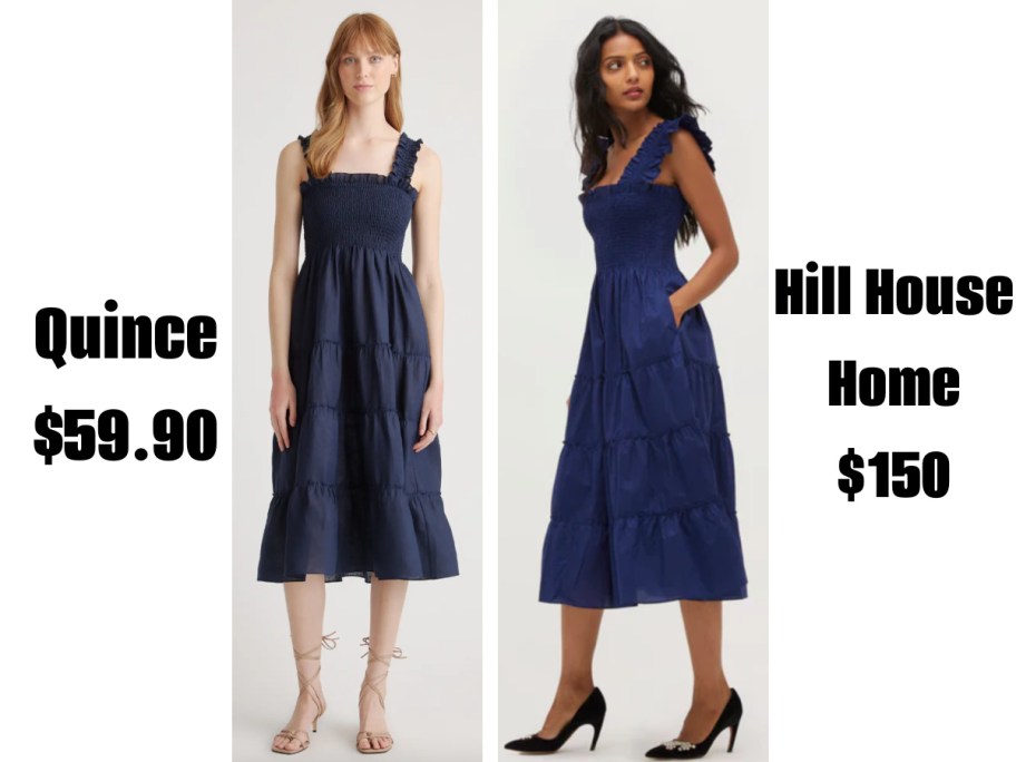 quince versus hill house home linen dresses