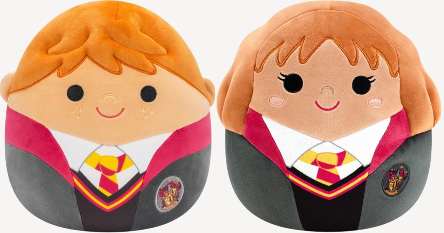 ron weasley and hermione granger squishmallows